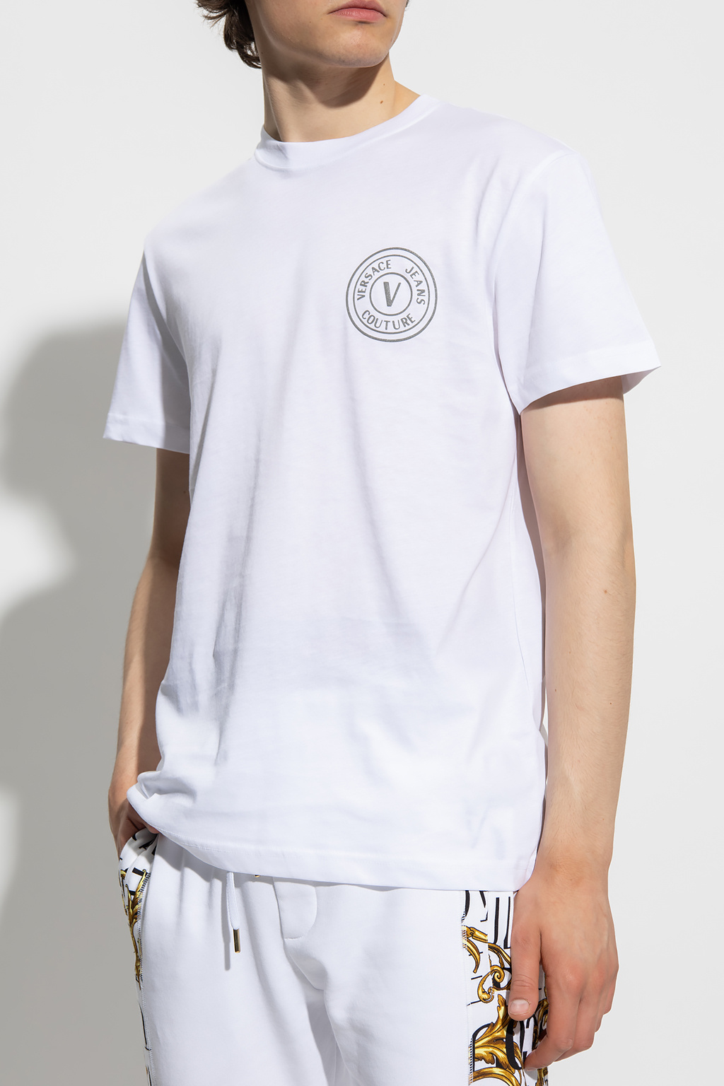 T shirt versace online bleu